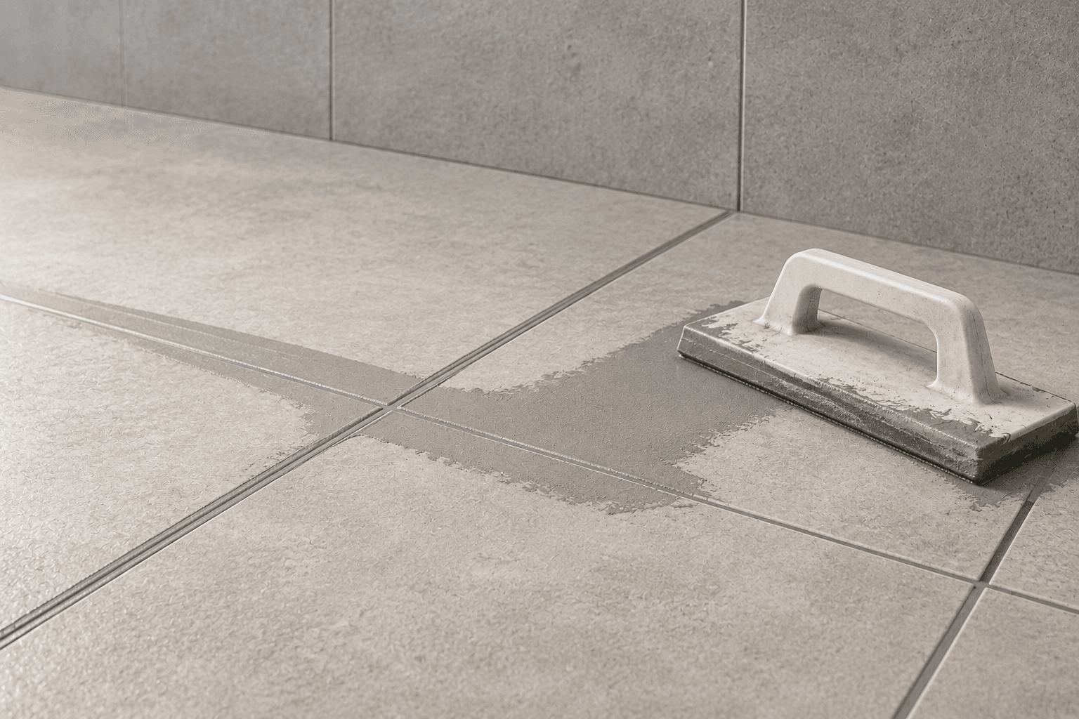 Grouts application