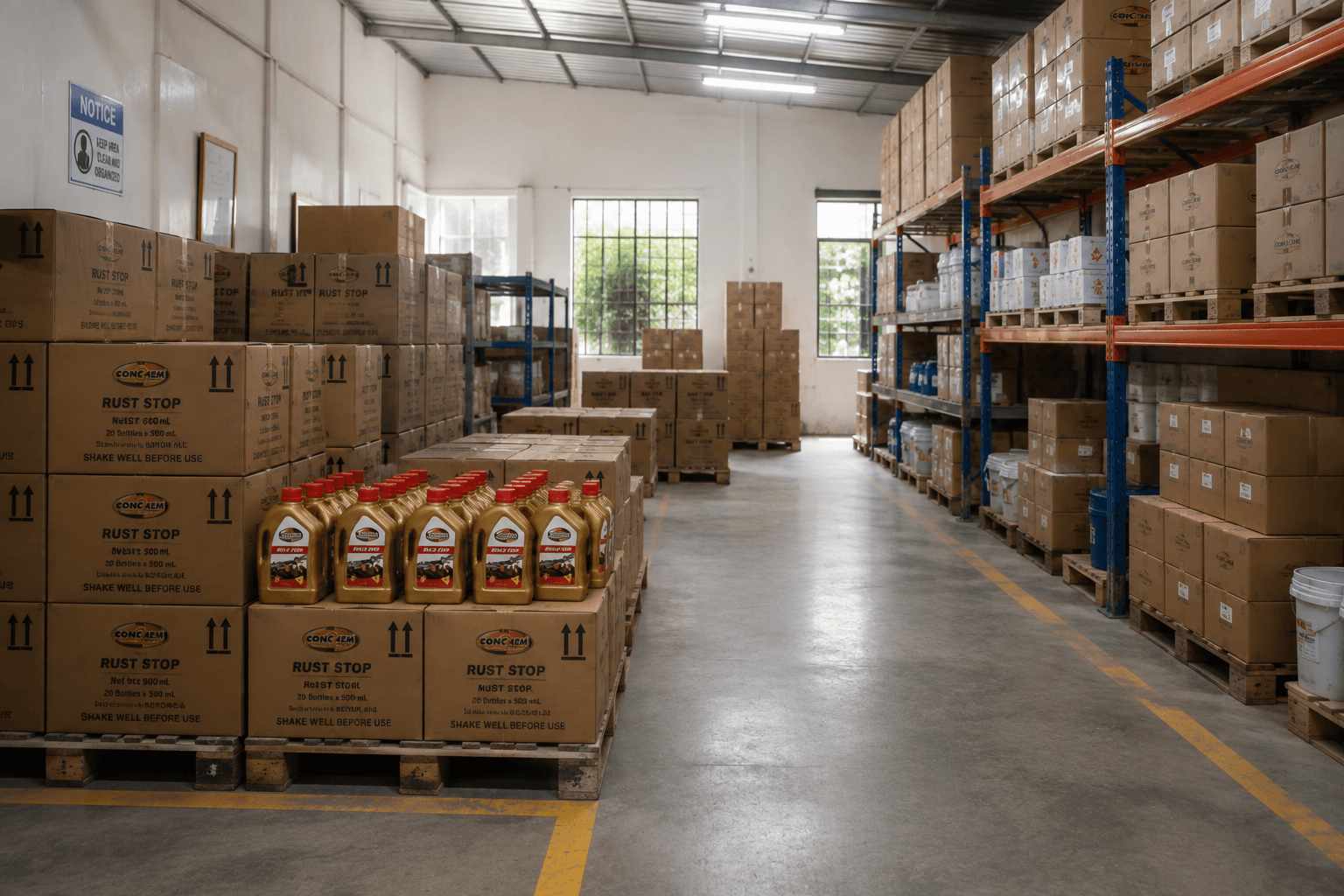 Conchem Manufacturing Plant & Warehouse